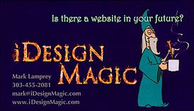 iDesignMagic card