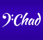 Bass-clef logo of Colorado Symphony Principal Bassoonist Chad Cognata.